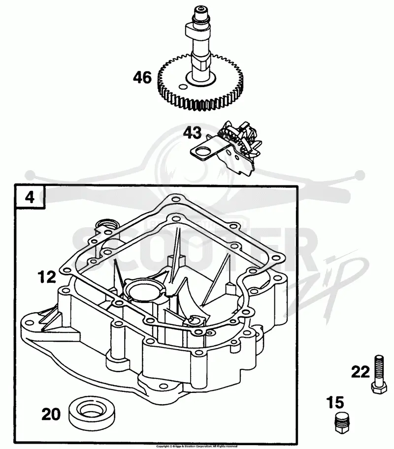 Sump Base, Cam