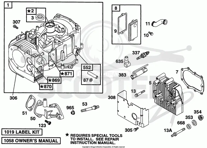 Cylinder, Head