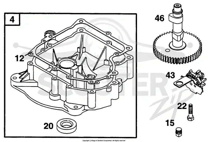 Sump Base, Cam