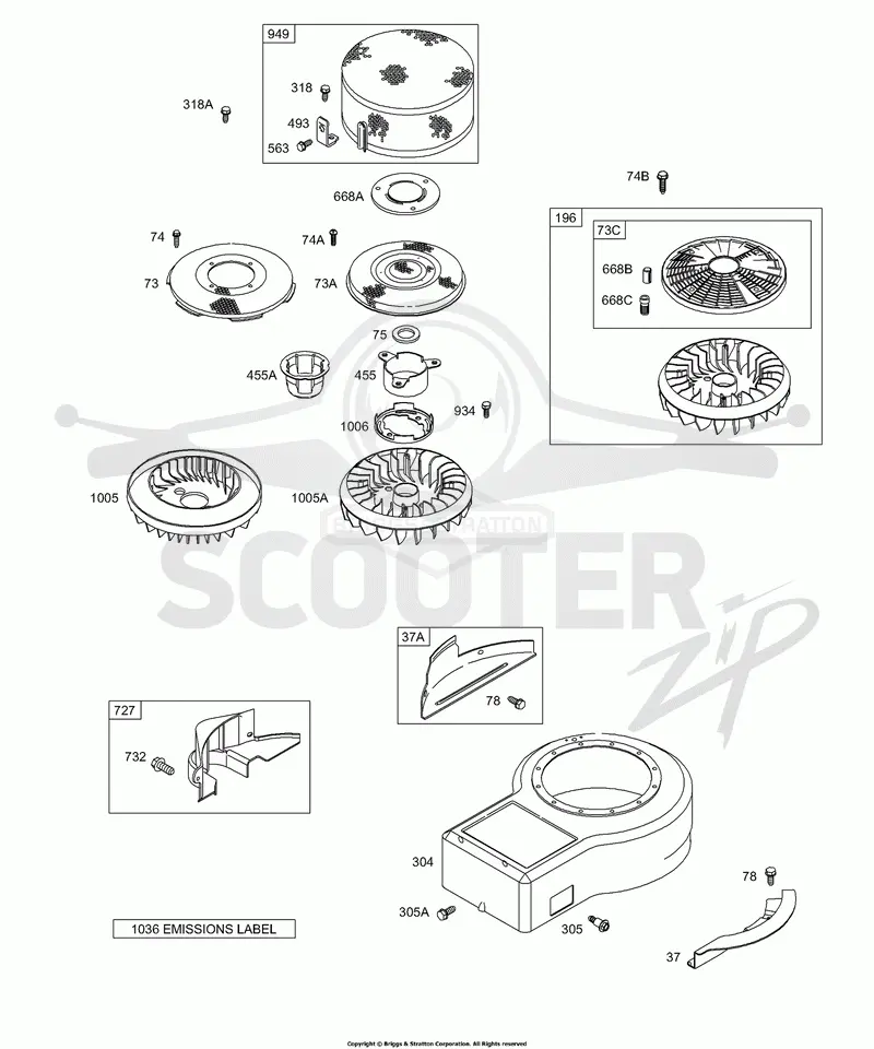 Blower Housings, Rotating Screen, Shroud