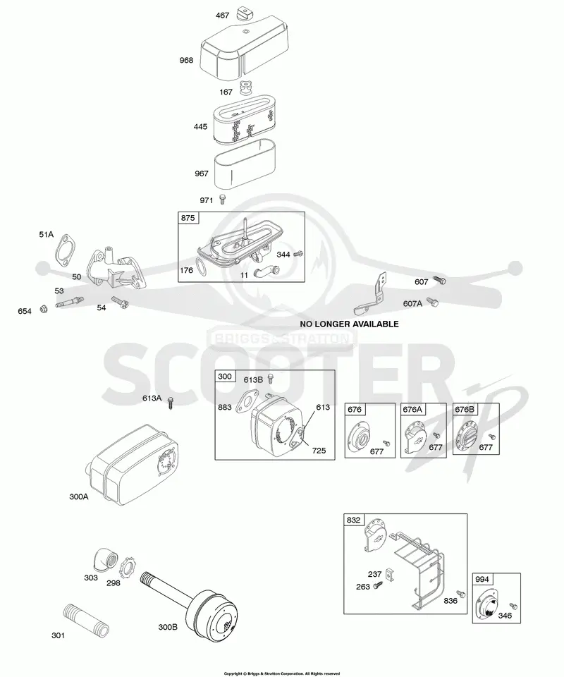 Air Cleaner, Muffler