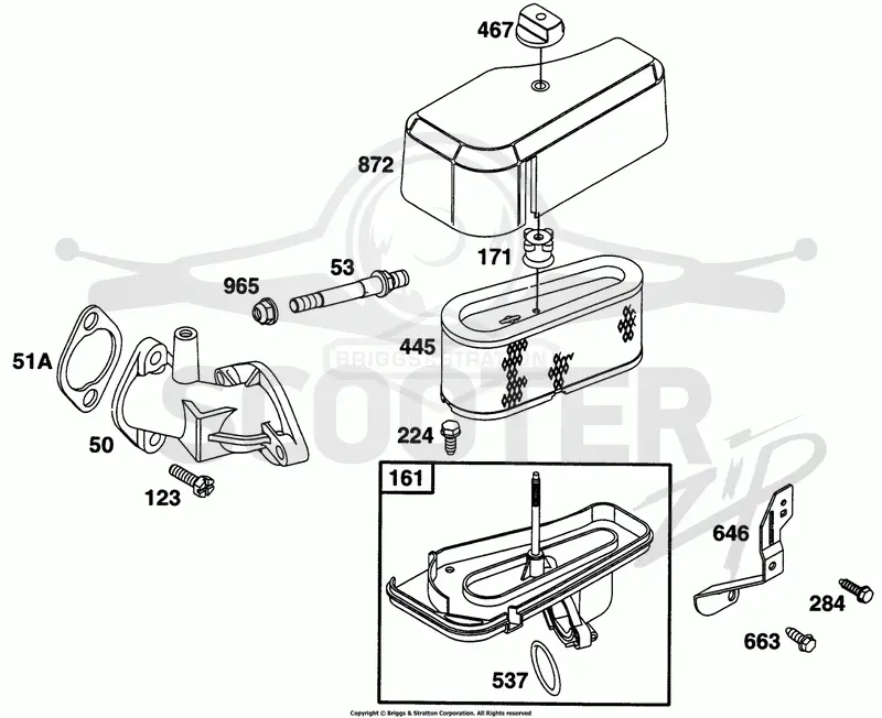 Air Cleaner Grp, Muffler Grp