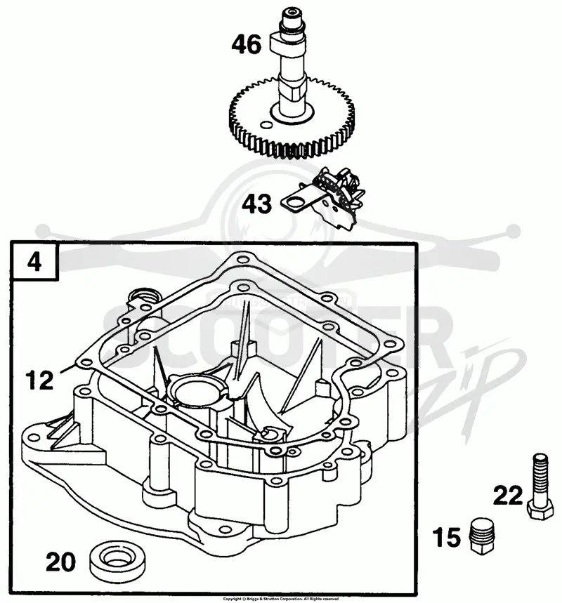 Sump Base, Cam