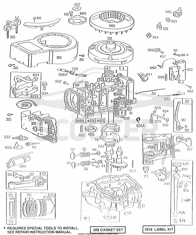 Cyl,Sump,Piston,Oil Fill
