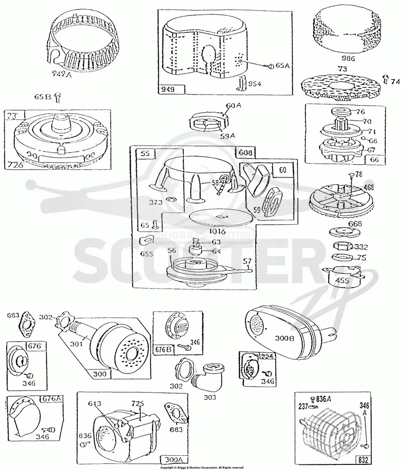 Mufflers,Rewind,Flywheels