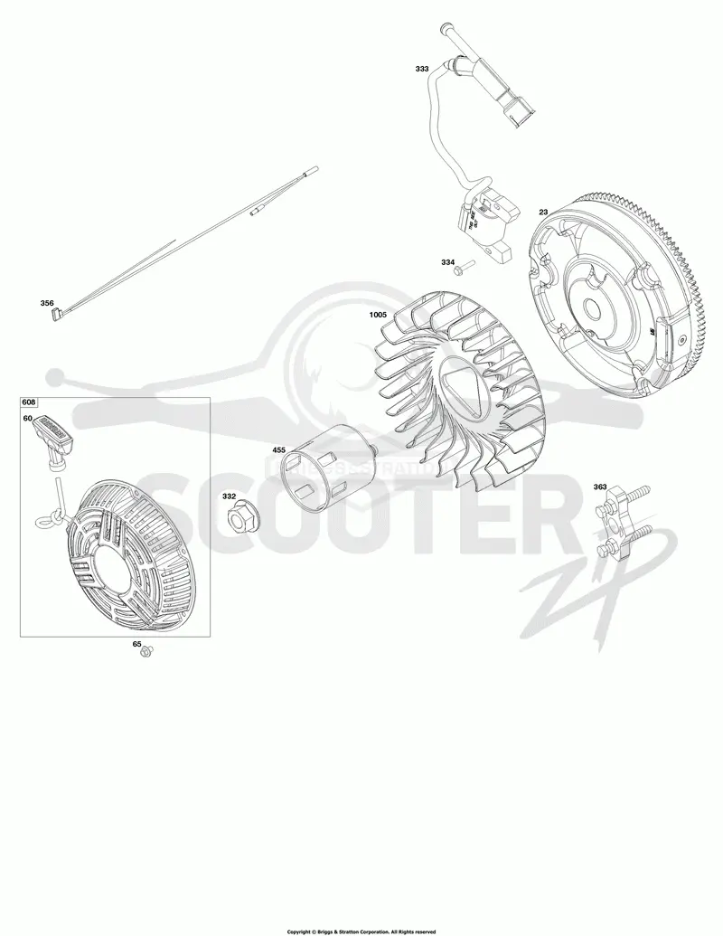 Flywheel, Ignition, and Starter Group