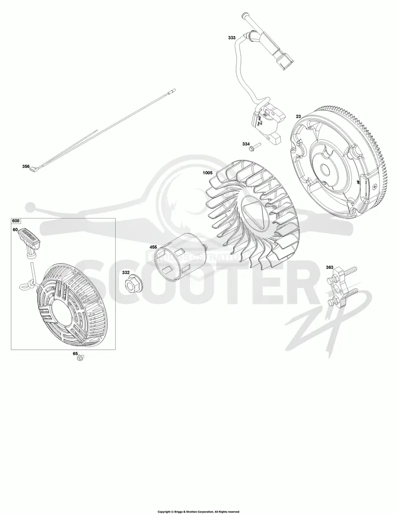 Flywheel, Ignition, and Starter Group