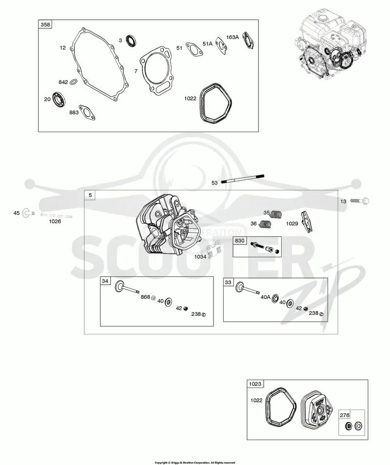 Cylinder Head, Gasket Sets
