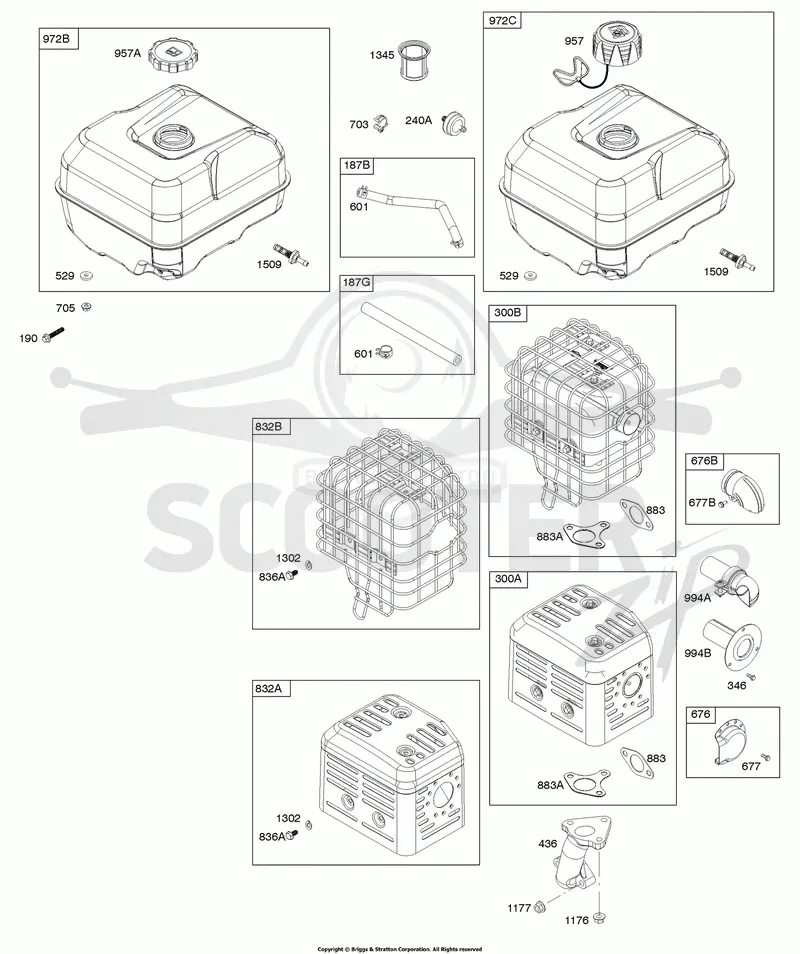 Exhaust System, Fuel Supply