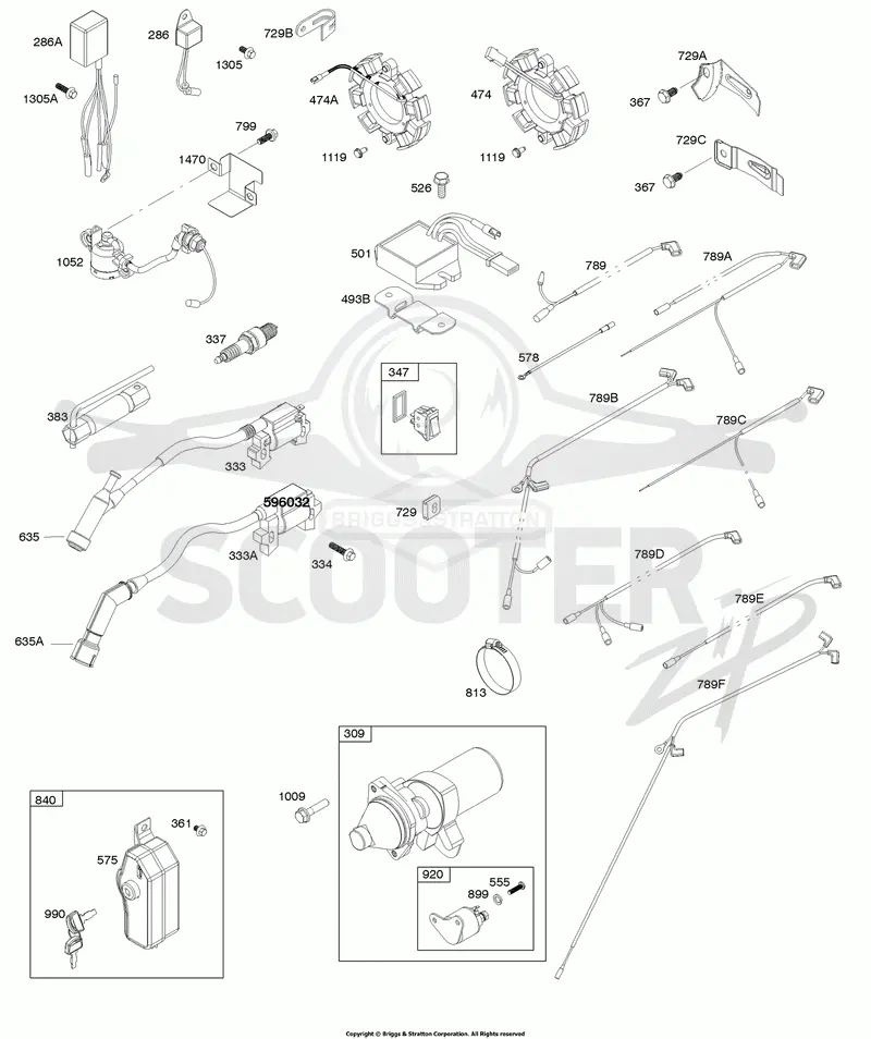Alternator, Armature, Electrical System, Ignition, Spark Plug