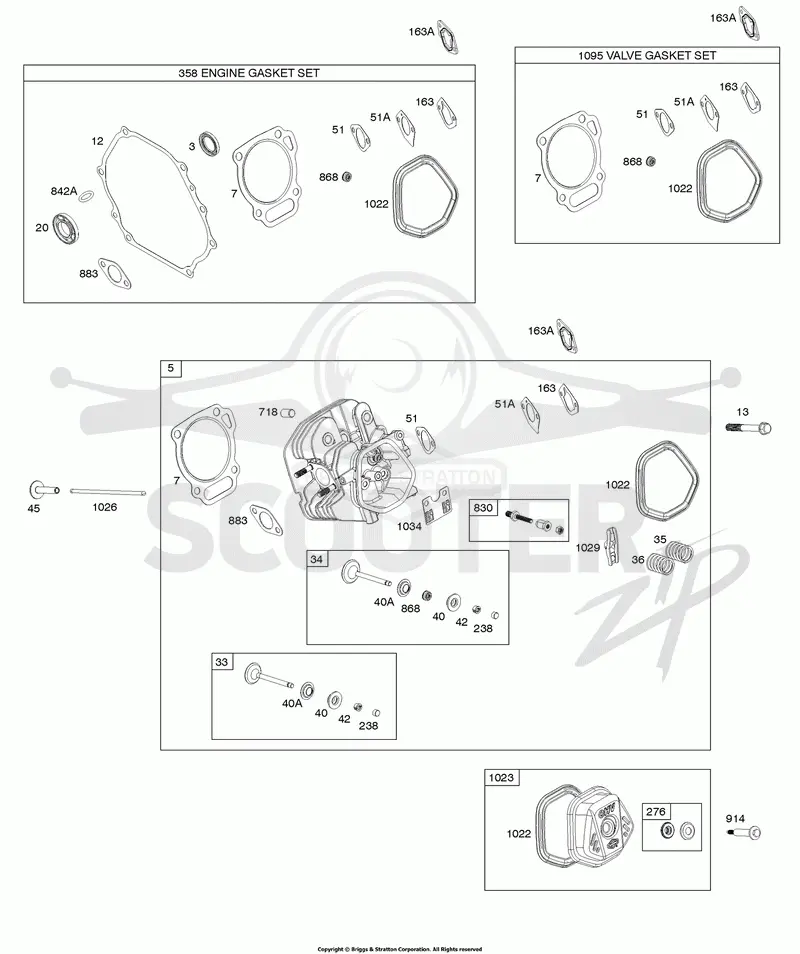 Cylinder Head, Gasket Sets