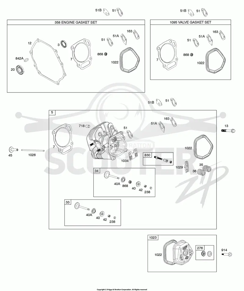 Cylinder Head, Gasket Sets