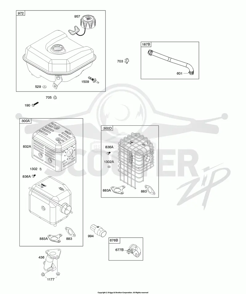 Exhaust System, Fuel Supply