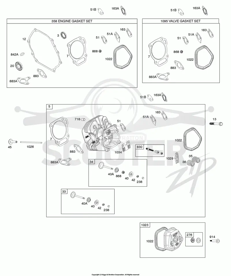 Cylinder Head, Gasket Sets