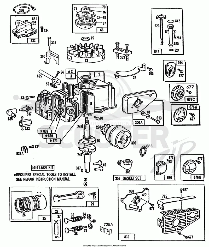 Cylinder,Mufflers,Piston Grp