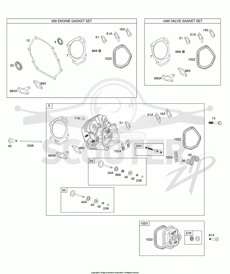 Cylinder Head, Gasket Sets