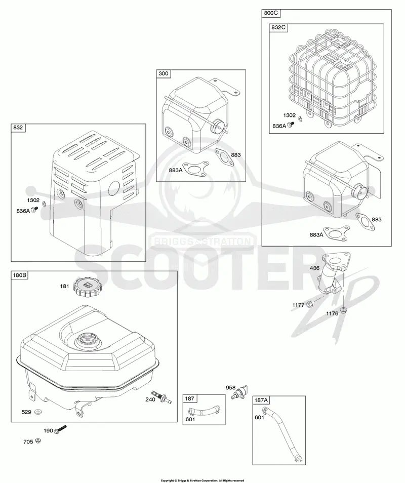 Exhaust System, Fuel Supply