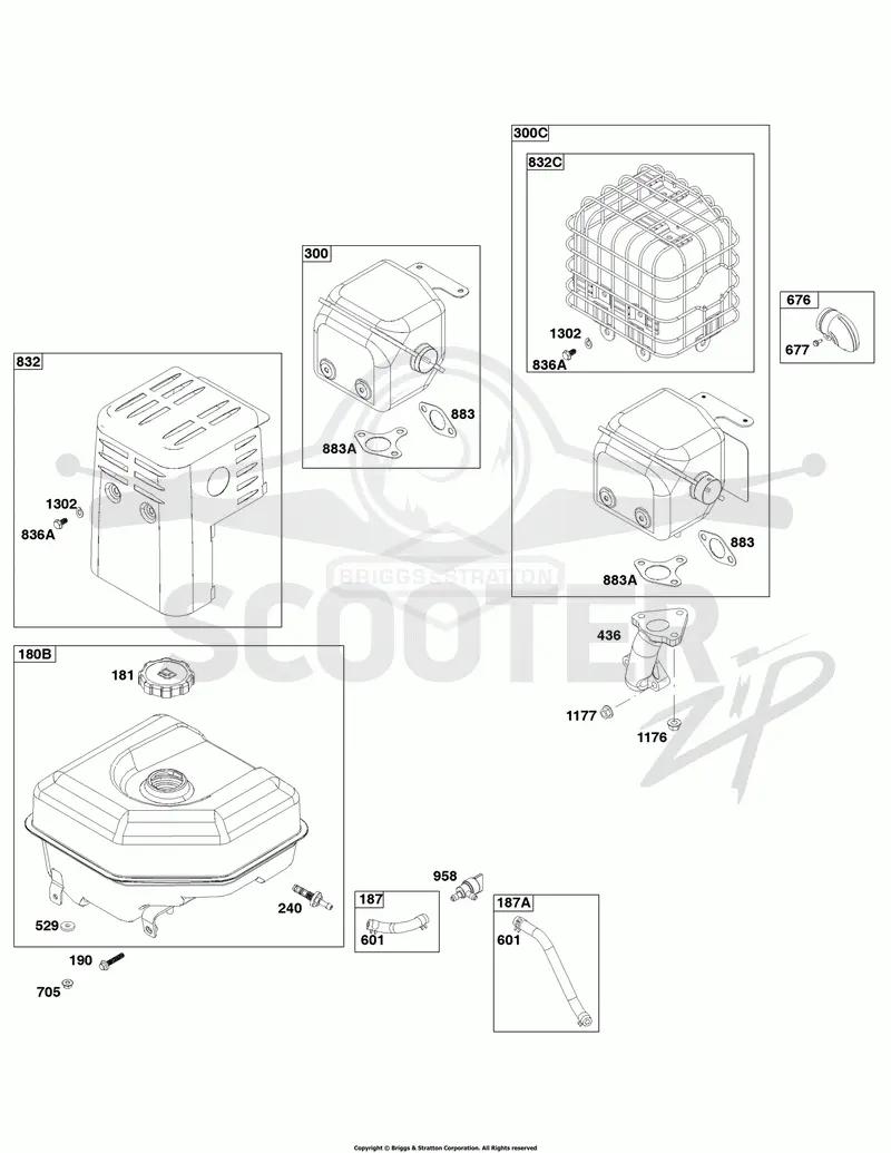 Exhaust System, Fuel Supply