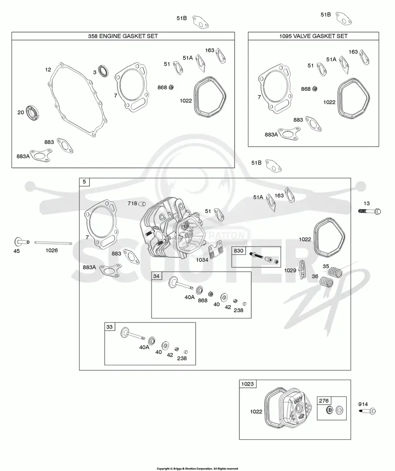 Cylinder Head, Gasket Sets