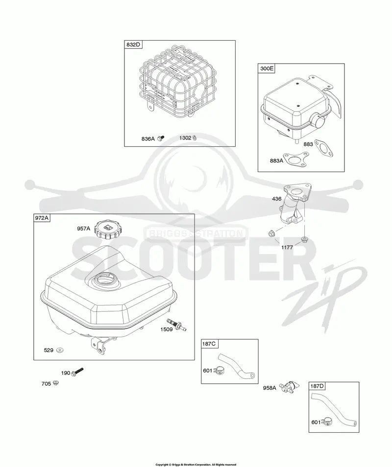 Exhaust System, Fuel Supply