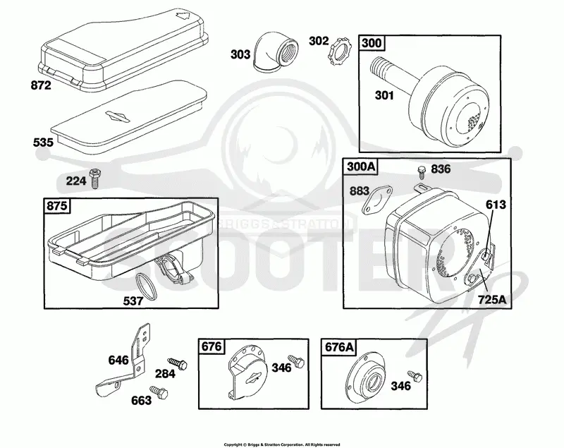 Air Cleaner Grp, Muffers