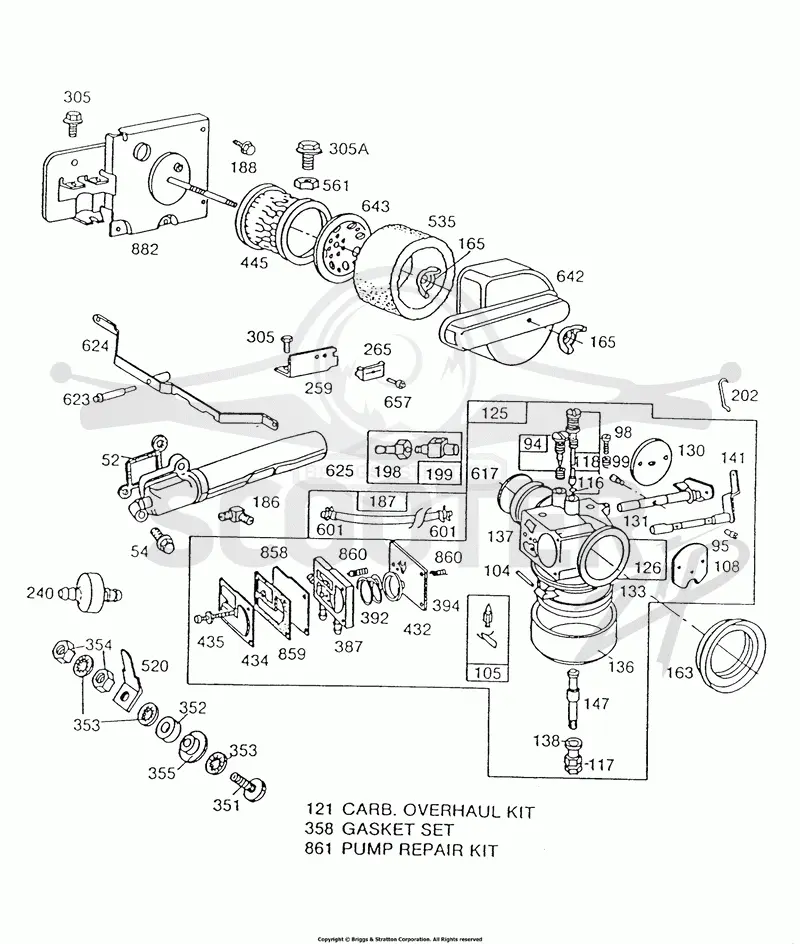 Carburetor, Air Cleaner