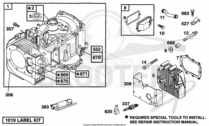 Cylinder, Head
