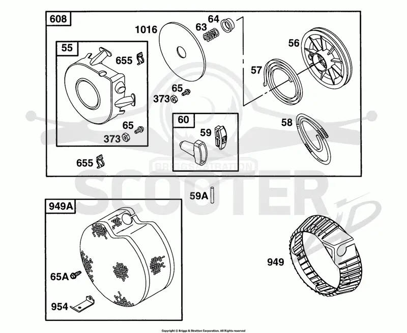 Rewind Assy