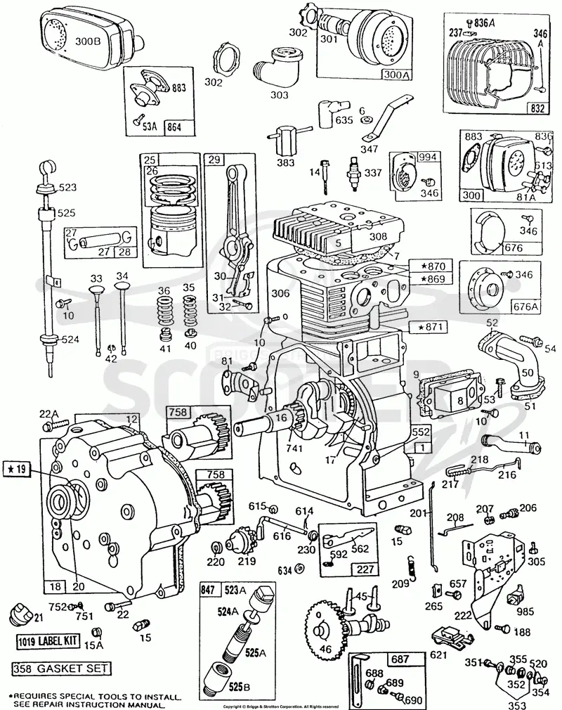 Cylinder,Mufflers,Piston Grp