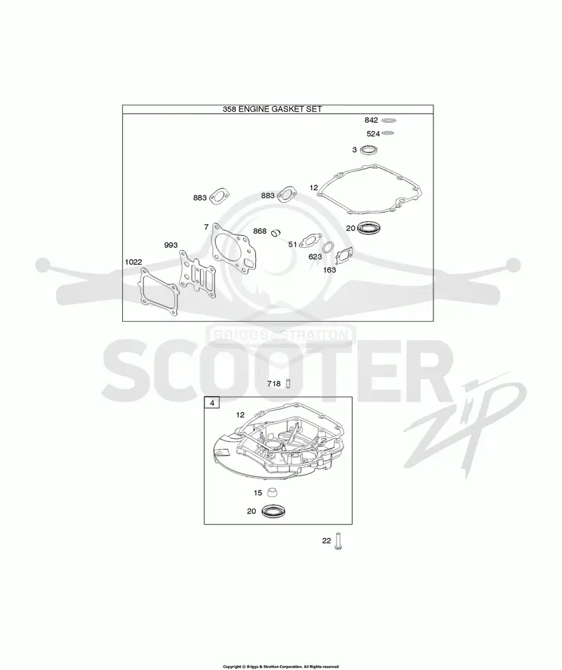 Gasket Set-Engine, Sump