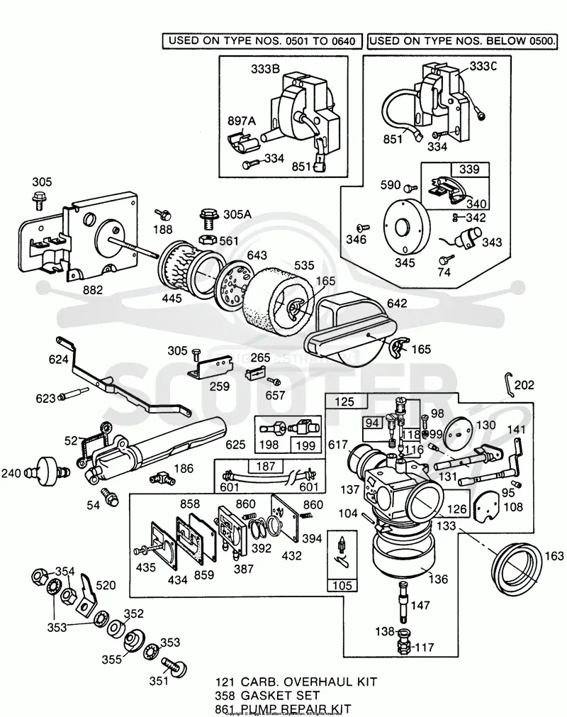Carburetor,Air Cleaner,Elect