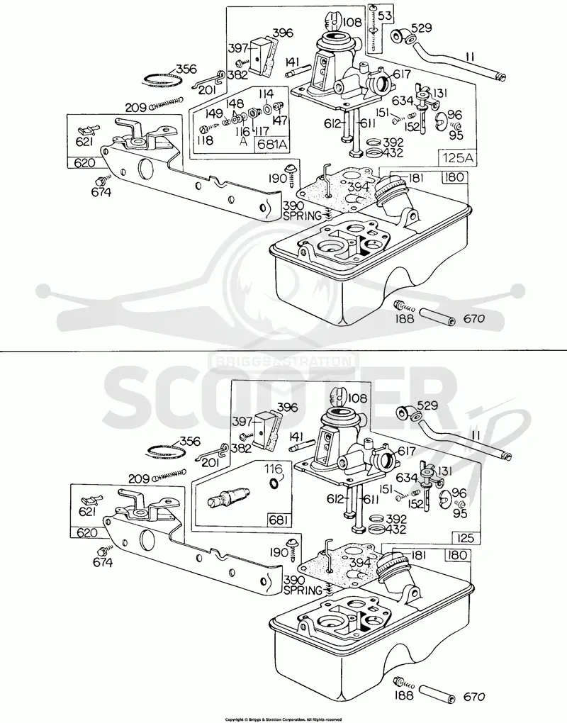 Carburetor & Fuel Tank Assy