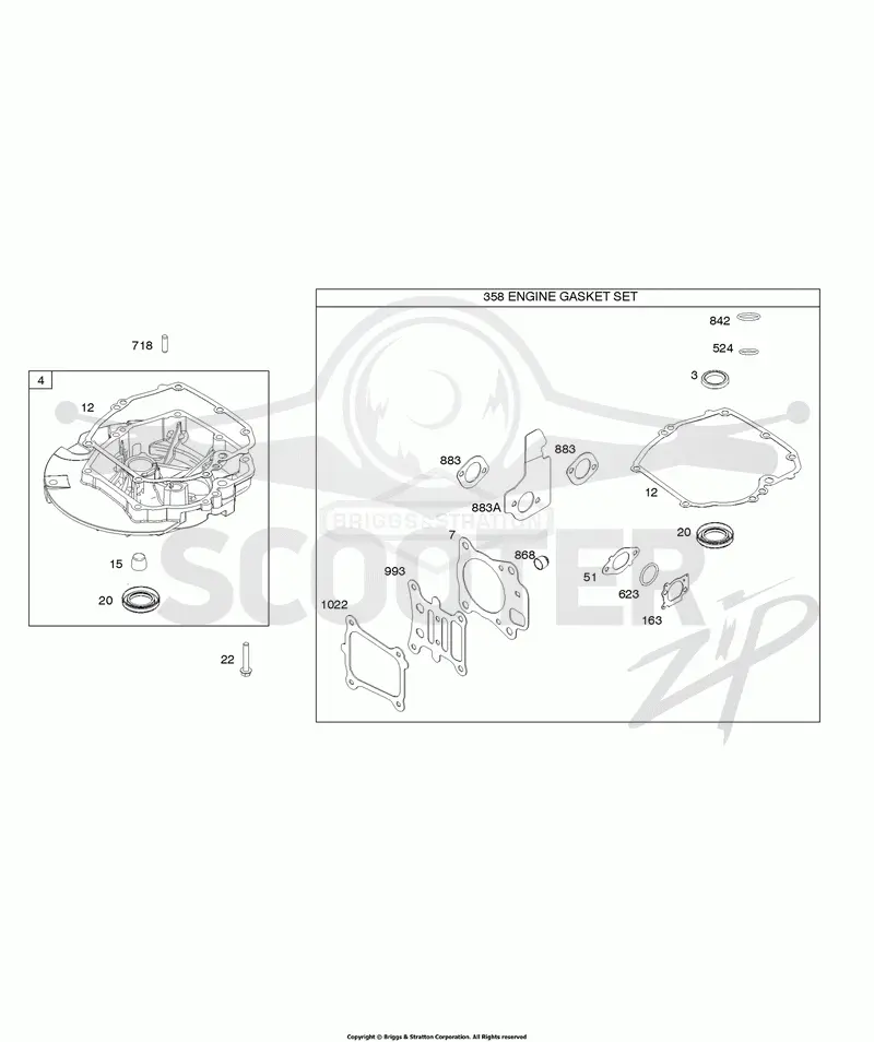 Gasket Set-Engine, Sump