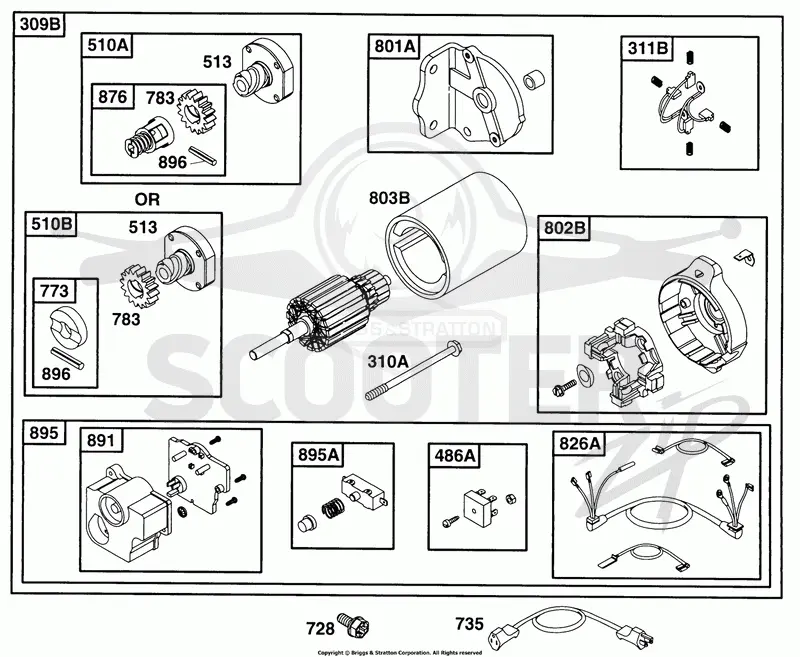 Electric Starter & Switch
