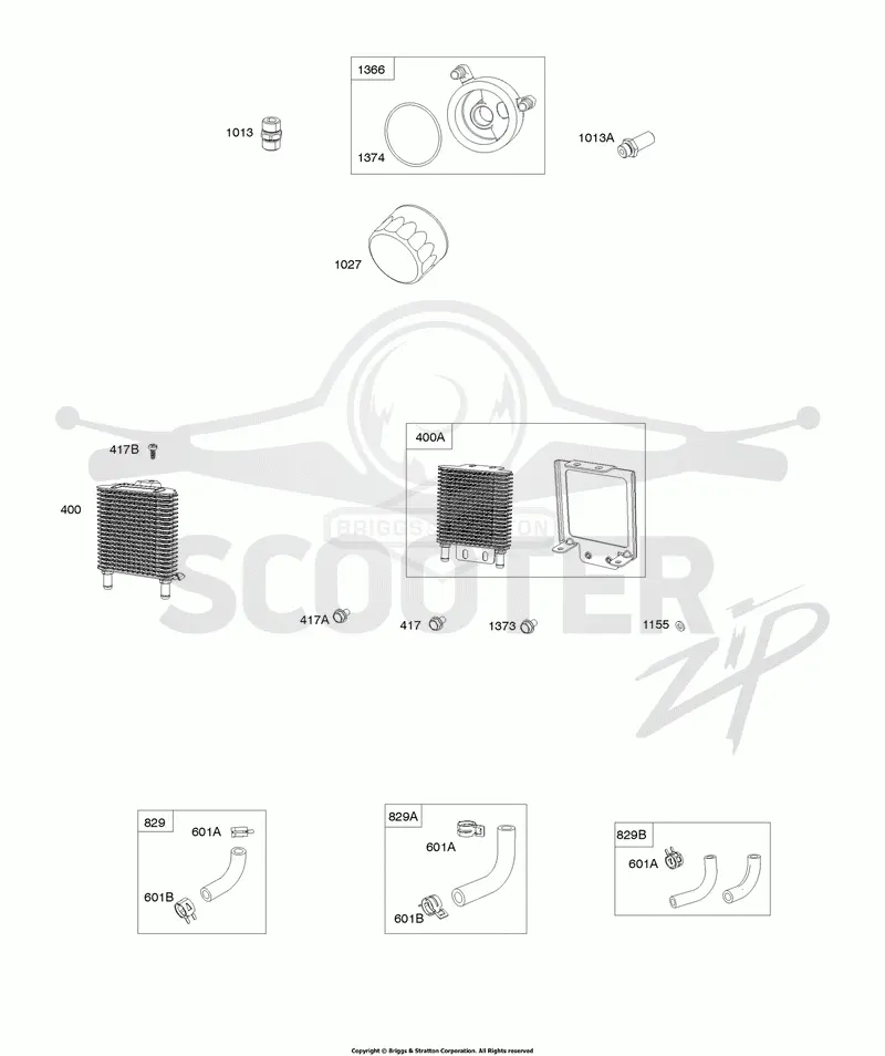 Oil Coolers, Filter, Oil Cooler Hoses