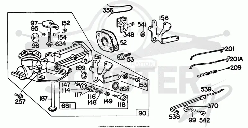 (2) Carburetor Assemblies