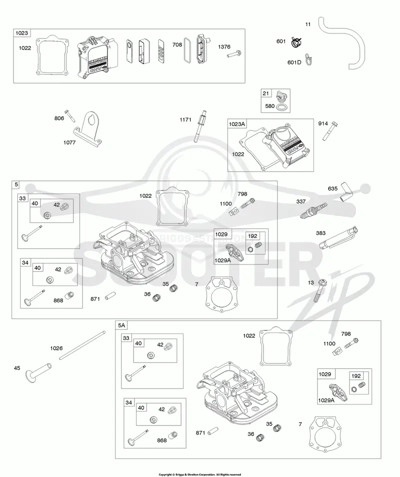 Cylinder Heads, Rocker Covers