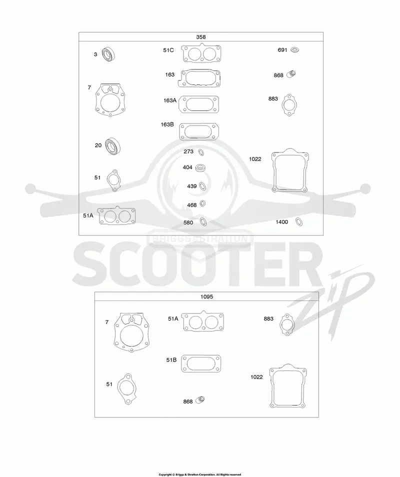 Engine Gasket Set, Valve Gasket Set