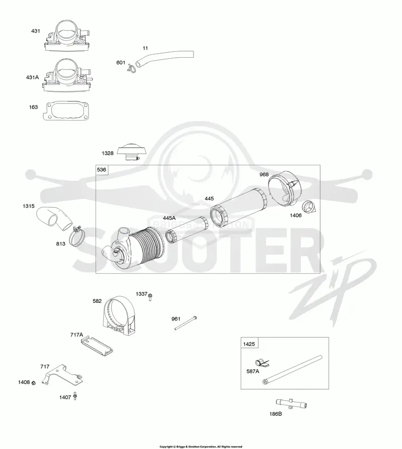 Air Cleaner, Intake Elbows