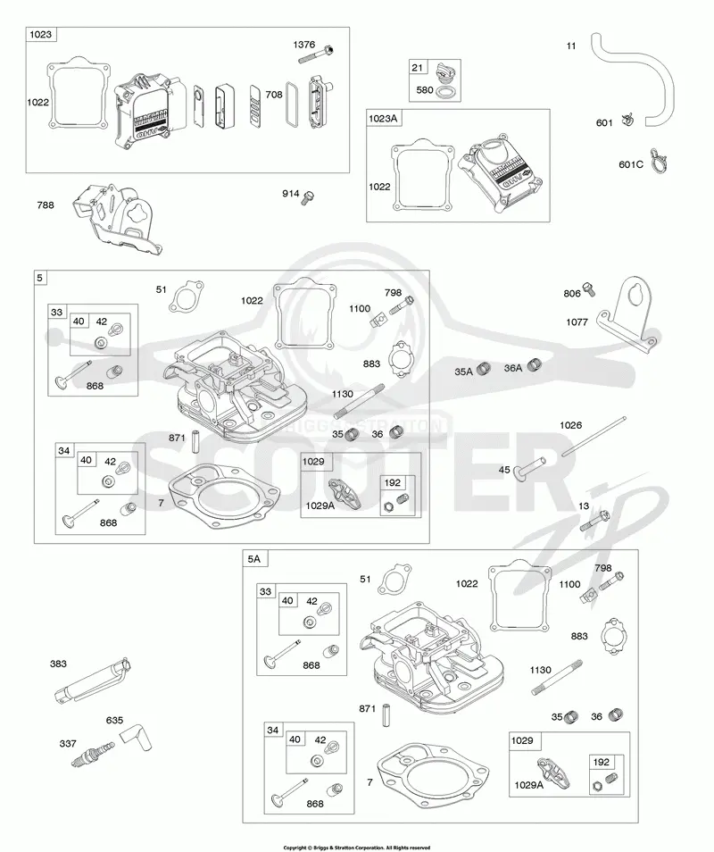 Cylinder Heads, Rocker Covers