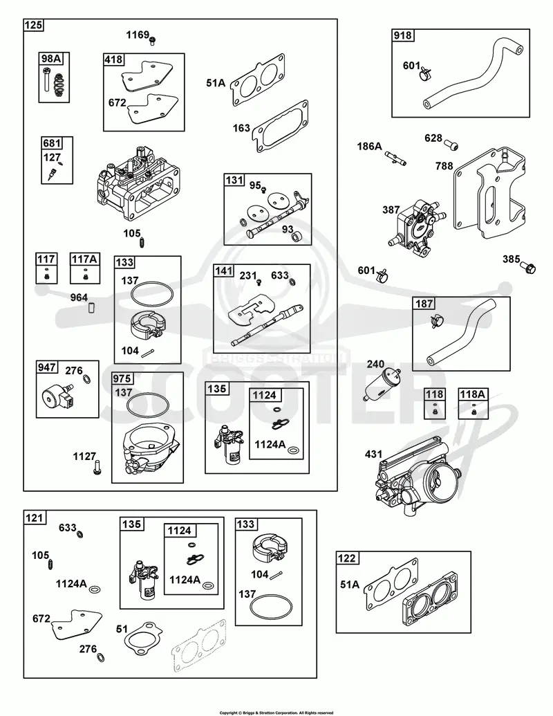 Carburetor and Fuel Supply Group