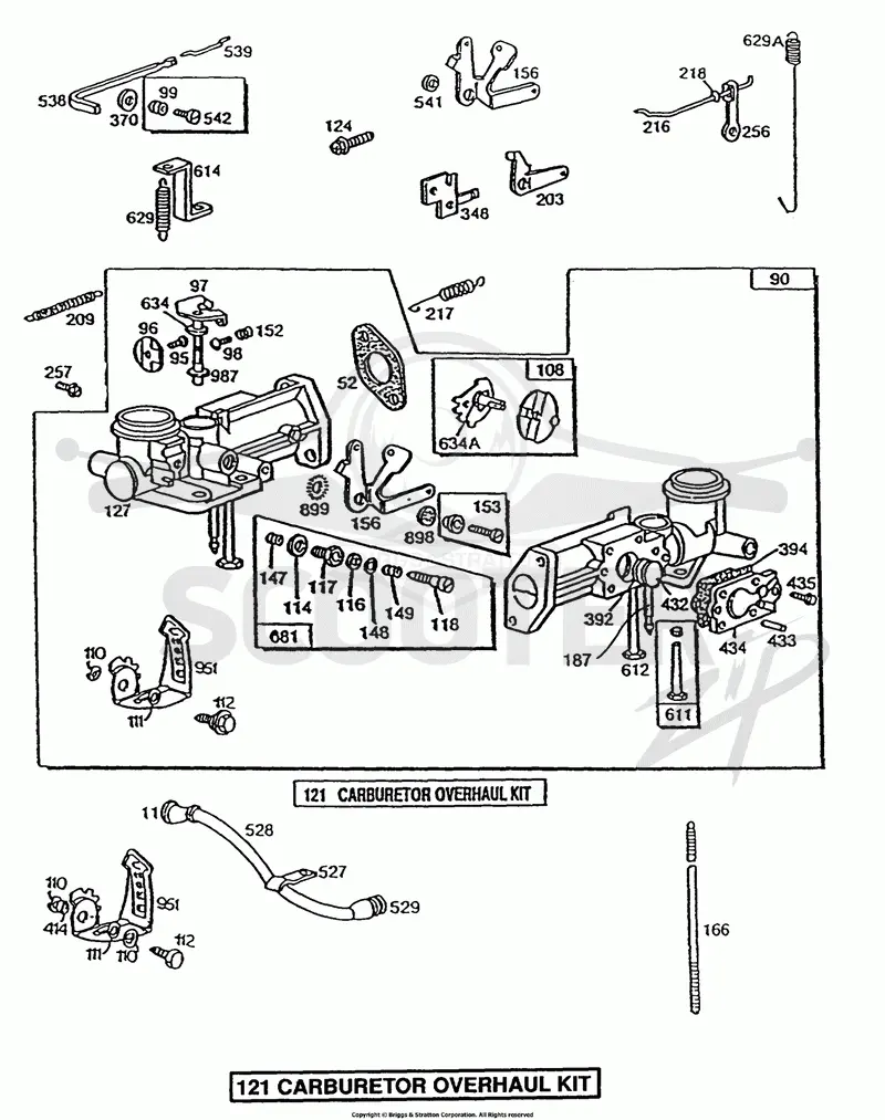 Rotary Choke Carburetor