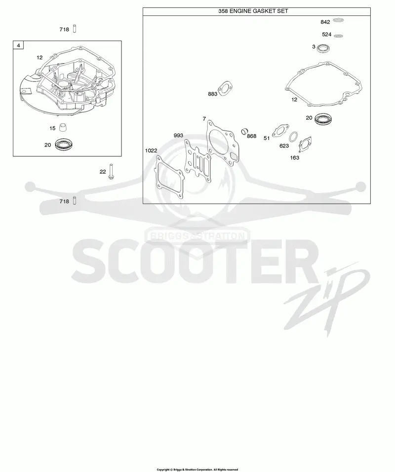 Gasket Set-Engine, Sump