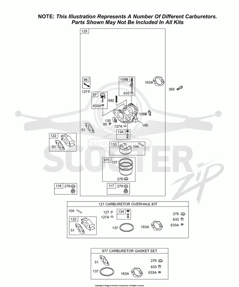 Carburetor Group, Kits/Gasket Sets - Carburetor
