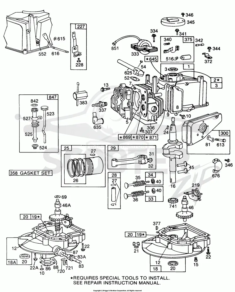 Cyl,Oil Fill,Piston,SumpBase