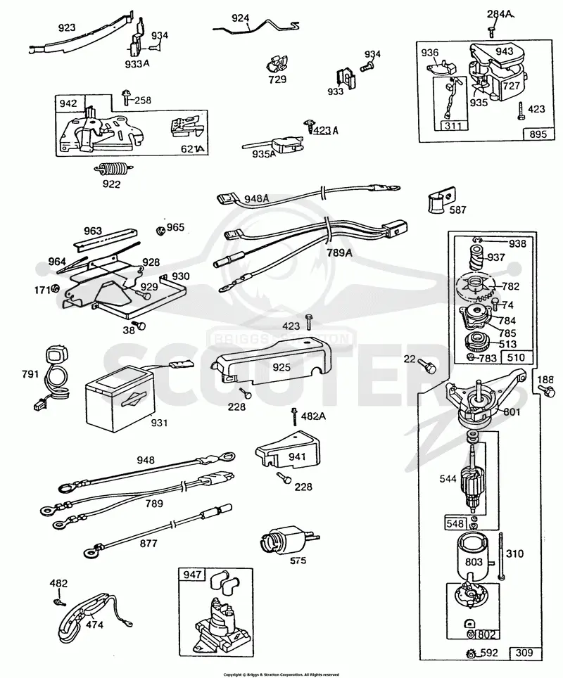 Electric Starter,Misc Elect