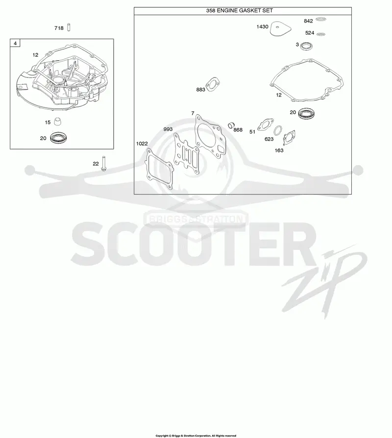 Gasket Set-Engine, Sump