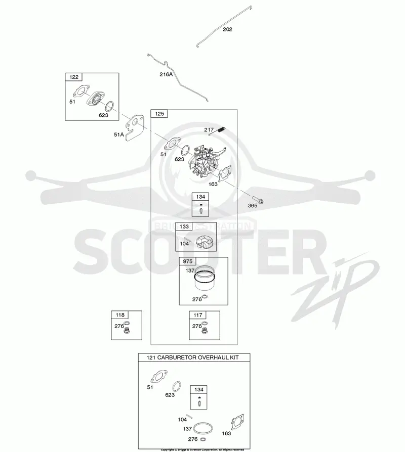 Carburetor, Carburetor Overhaul Kit