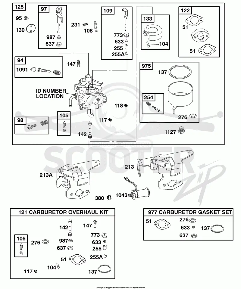 Carburetor, Gasket Set - Carburetor, Kit - Carburetor Overhaul