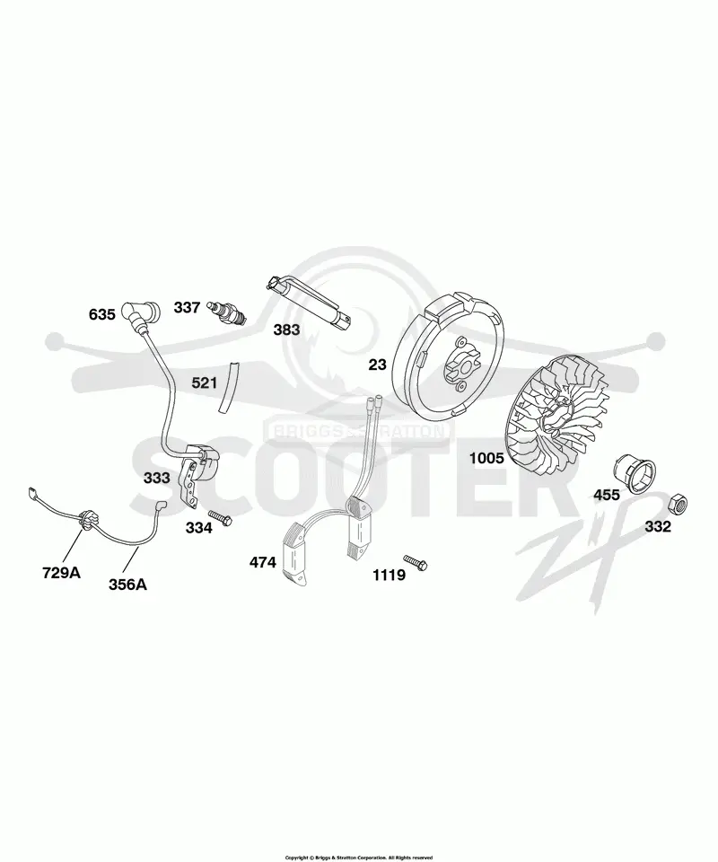 Flywheel, Ignition